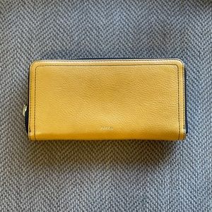 Leather Fossil Wallet